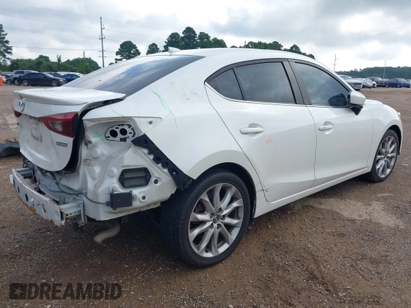 2014 Mazda 3 S Touring with VIN JM1BM1V31E1208377, listed as a IAAI auction lot 42388524 with 122,124 mi miles and . Bid and sale history available at DreamBid. Image 4.