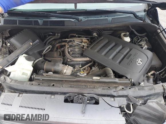 2014 Toyota Tundra SR5 with VIN 5TFEY5F14EX165589, listed as a Copart auction lot 57311785 with 165,343 mi miles and Salvage title. Bid and sale history available at DreamBid. Image 11.