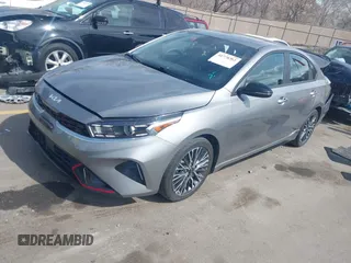 2023 Kia Forte GT-Line with VIN 3KPF54AD7PE568333, listed as a IAAI auction lot 41778382 with 24,536 mi miles. Bid and sale history available at carsss.com. Image 17.