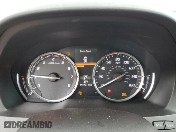 2017 Acura MDX w/Advance Pkg with VIN 5FRYD4H80HB001699, listed as a Copart auction lot 42324475 with 146,707 mi miles and Salvage Title. Bid and sale history available at carsss.com. Image 9.