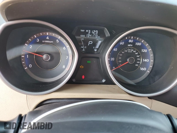 2012 Hyundai Elantra GLS z VIN KMHDH4AE9CU390942, wystawiony jako Copart lot #59723155 z przebiegiem 134 173 mil mil oraz Szkoda całkowita • Salvage title. Historia ofert i sprzedaży dostępna na DreamBid. Obrazek 9.