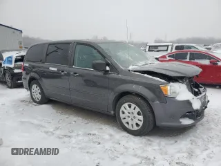 2017 Dodge Grand Caravan SE z VIN 2C4RDGBG8HR780586, wystawiony jako Copart lot #77265624 z przebiegiem 108 775 mil mil oraz Czysty tytuł • Clean title. Historia ofert i sprzedaży dostępna na DreamBid. Obrazek 4.