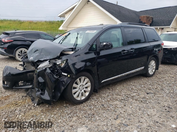 2011 Toyota Sienna XLE with VIN 5TDDK3DC8BS020059, listed as a Copart auction lot 62954985 with 219,974 mi miles and Salvage title. Bid and sale history available at DreamBid. Image 1.