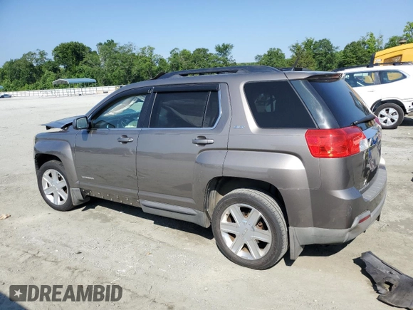 2010 GMC Terrain SLT-1 with VIN 2CTALFEW6A6314180, listed as a Copart auction lot 60278425 with Not provided miles and Salvage title. Bid and sale history available at DreamBid. Image 2.