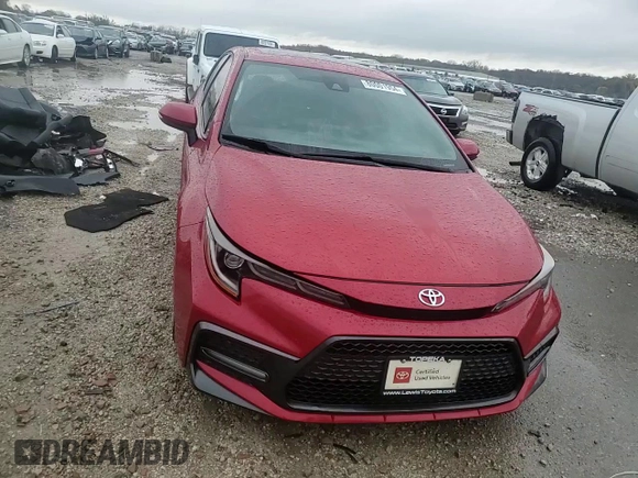 2020 Toyota Corolla XSE with VIN JTDT4RCE5LJ037959, listed as a Copart auction lot 80001954 with 84,643 mi miles and Salvage Title. Bid and sale history available at carsss.com. Image 11.