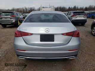 2022 Mercedes-Benz C 300 with VIN W1KAF4HB8NR016858, listed as a Copart auction lot 46455435 with 18,856 mi miles and Salvage Title. Bid and sale history available at DreamBid. Image 6.