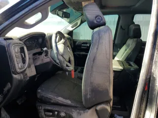 2022 GMC Sierra 1500 SLT with VIN 3GTU9DED8NG180664, listed as a Copart auction lot 47033665 with Not Provided miles and Salvage Title. Bid and sale history available at DreamBid. Image 7.