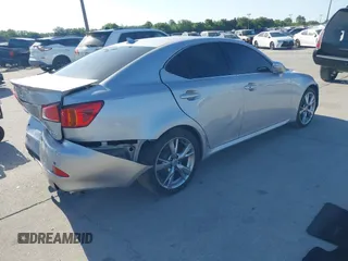 2009 Lexus IS 250 with VIN JTHBK262X92088353, listed as a IAAI auction lot 42059284 with 179,677 mi miles and . Bid and sale history available at DreamBid. Image 4.