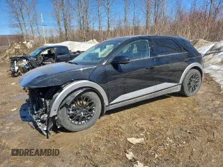 2024 Hyundai Ioniq 5 Limited z VIN KM8KRDDF7RU327839, wystawiony jako Copart lot #51738215 z przebiegiem 7 385 mil mil oraz Szkoda całkowita • Salvage title. Historia ofert i sprzedaży dostępna na DreamBid. Obrazek 1.