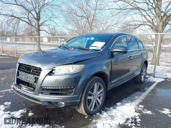 2013 Audi Q7 3.0T Premium Plus with VIN WA1LGAFE1DD006478, listed as a IAAI auction lot 41536038 with 190,654 mi miles. Bid and sale history available at carsss.com. Image 17.