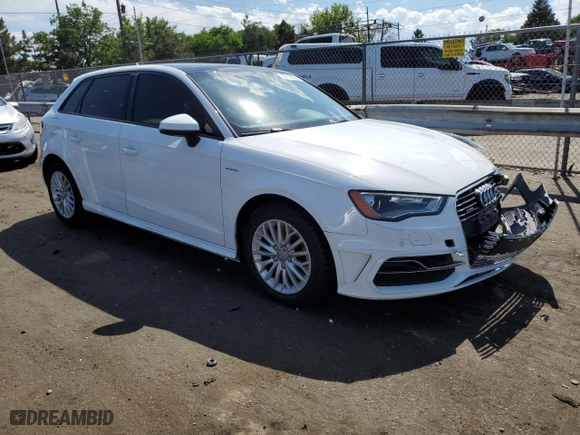 2016 Audi A3 e-tron Premium with VIN WAUVPBFF9GA105856, listed as a Copart auction lot 60137833 with 87,613 mi miles. Bid and sale history available at carsss.com. Image 4.