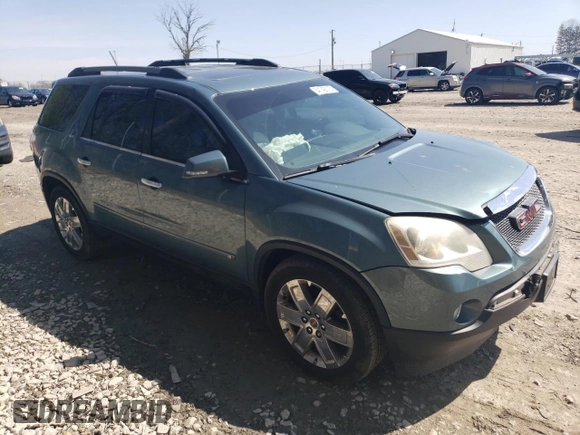 2010 GMC Acadia SLT2 with VIN 1GKLVNED1AJ119781, listed as a Copart auction lot 54142015 with 112,126 mi miles and Salvage title. Bid and sale history available at DreamBid. Image 4.