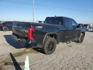 2022 Toyota Tundra SR5 with VIN 5TFLA5DA8NX048418, listed as a Copart auction lot 48406495 with 54,594 mi miles and Salvage title. Bid and sale history available at DreamBid. Image 3.