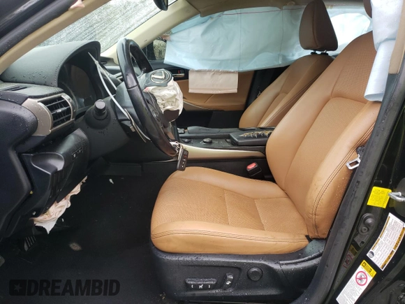 2016 Lexus IS 300/350 with VIN JTHCM1D25G5012143, listed as a Copart auction lot 51346405 with 110,106 mi miles and Salvage Title. Bid and sale history available at DreamBid. Image 7.