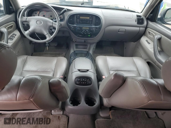 2002 Toyota Sequoia SR5 with VIN 5TDZT34A02S130623, listed as a Copart auction lot 55730225 with 180,212 mi miles and Clean Title. Bid and sale history available at DreamBid. Image 8.