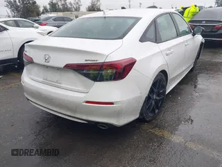 2025 Honda Civic Sport with VIN 2HGFE2F50SH516112, listed as a IAAI auction lot 41578183 with 8,138 mi miles and . Bid and sale history available at DreamBid. Image 4.