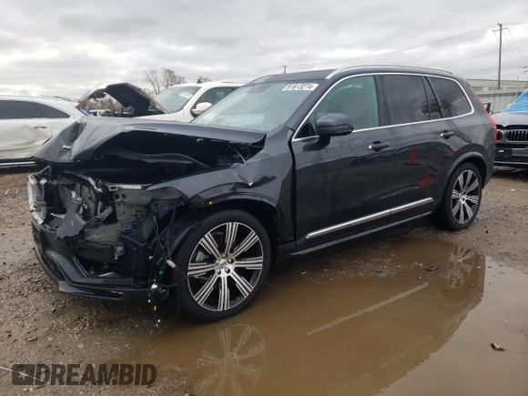 2021 Volvo XC90 Inscription with VIN YV4A22PL5M1670473, listed as a Copart auction lot 81813274 with 30,159 mi miles and Salvage Title. Bid and sale history available at carsss.com. Image 1.