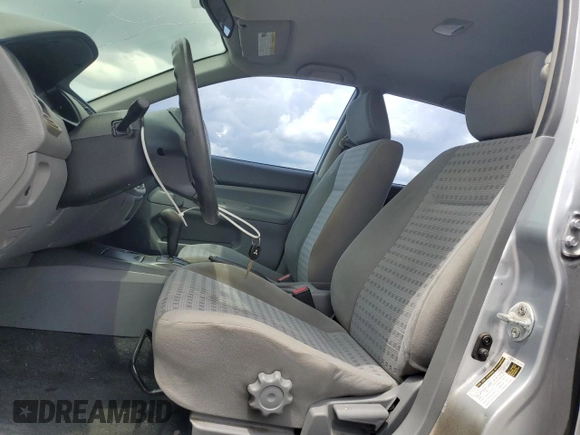 2006 Mitsubishi Lancer with VIN JA3AJ16E56U005818, listed as a Copart auction lot 60749615 with 155,194 mi miles and Salvage title. Bid and sale history available at DreamBid. Image 7.