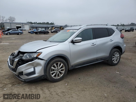 2019 Nissan Rogue SV with VIN KNMAT2MT7KP533100, listed as a Copart auction lot 44695375 with 83,773 mi miles and Salvage Title. Bid and sale history available at DreamBid. Image 1.