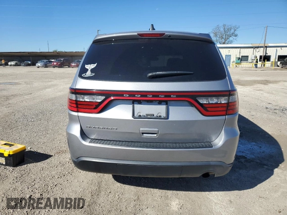 2020 Dodge Durango SXT Plus with VIN 1C4RDHAG7LC166394, listed as a Copart auction lot 81636064 with 100,021 mi miles and Salvage Title. Bid and sale history available at carsss.com. Image 6.