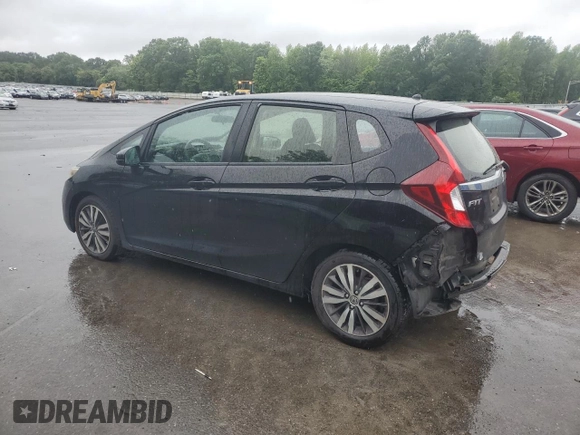 2017 Honda Fit EX with VIN JHMGK5H76HS019108, listed as a Copart auction lot 58537995 with 110,095 mi miles and Salvage title. Bid and sale history available at DreamBid. Image 2.