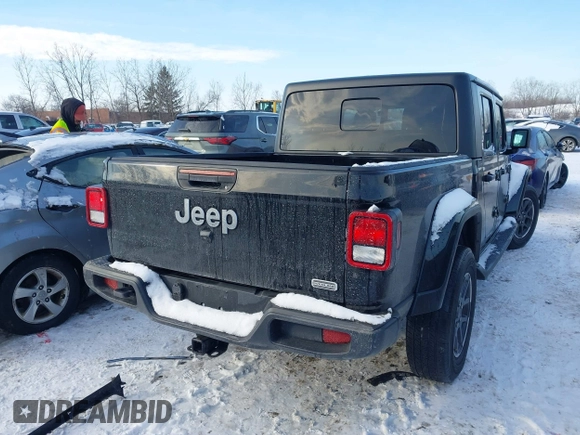2023 Jeep Gladiator Overland с VIN 1C6HJTFG1PL553343, выставлен на аукционе IAAI как лот 41349518 с пробегом 19 556 миль миль и . История ставок и продаж доступна на DreamBid. Изображение 4.