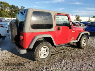 2003 Jeep Wrangler Sport with VIN 1J4FA49S43P332645, listed as a Copart auction lot 77424814 with 165,909 mi miles and Non Repairable. Bid and sale history available at carsss.com. Image 3.