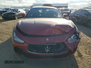 2016 Maserati Ghibli S Q4 с VIN ZAM57RTA5G1183888, выставлен на аукционе Copart как лот 69885764 с пробегом 65 868 миль миль и Списание • Salvage title. История ставок и продаж доступна на DreamBid. Изображение 5.