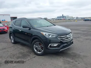 2017 Hyundai Santa Fe Sport 2.4L with VIN 5NMZU3LB1HH044093, listed as a IAAI auction lot 42026250 with 92,077 mi miles. Bid and sale history available at carsss.com. Image 1.