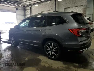 2020 Honda Pilot Touring 8-Passenger with VIN 5FNYF6H96LB052407, listed as a Copart auction lot 44211725 with 53,009 mi miles and Salvage Title. Bid and sale history available at DreamBid. Image 2.
