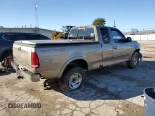 2001 Ford F-150 XL with VIN 1FTRX18L11NA45878, listed as a Copart auction lot 44269355 with 0 mi miles and Salvage Title. Bid and sale history available at carsss.com. Image 3.