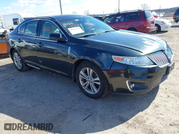 2010 Lincoln MKS with VIN 1LNHL9ER9AG604947, listed as a IAAI auction lot 41552721 with 143,130 mi miles. Bid and sale history available at carsss.com. Image 1.