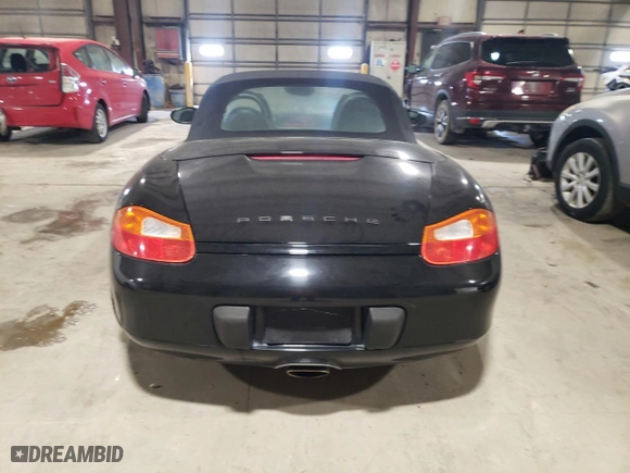 2002 Porsche Boxster with VIN WP0CA29862U622466, listed as a Copart auction lot 67124364 with 182,398 mi miles and Salvage Title. Bid and sale history available at carsss.com. Image 6.