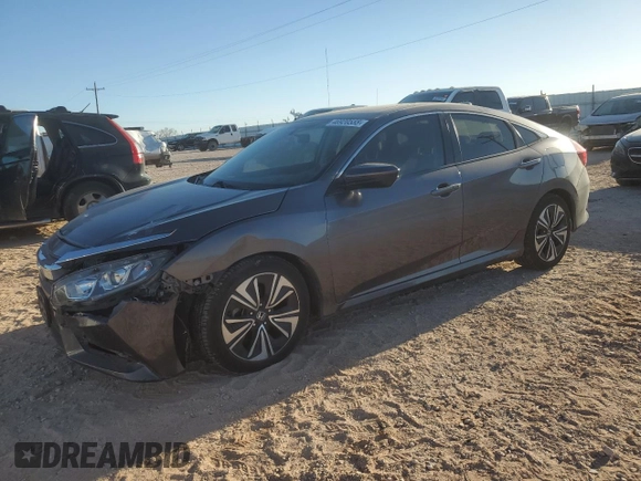 2018 Honda Civic EX-T z VIN JHMFC1F33JX033025, wystawiony jako Copart lot #46920555 z przebiegiem 100 673 mil mil oraz Szkoda całkowita • Salvage title. Historia ofert i sprzedaży dostępna na DreamBid. Obrazek 1.