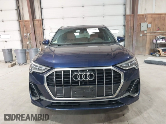 2021 Audi Q3 S line Premium Plus with VIN WA1EECF36M1061776, listed as a IAAI auction lot 42343842 with 40,521 mi miles and . Bid and sale history available at DreamBid. Image 12.
