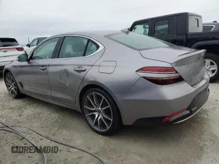 2023 Genesis G70 2.0T with VIN KMTG34TA5PU131494, listed as a Copart auction lot 76295844 with Not Provided miles and Non Repairable. Bid and sale history available at DreamBid. Image 2.