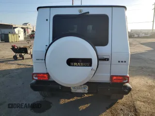 2016 Mercedes-Benz G-Class G 63 AMG with VIN WDCYC7DF3GX254962, listed as a Copart auction lot 84110874 with 63,556 mi miles and Salvage Title. Bid and sale history available at carsss.com. Image 6.