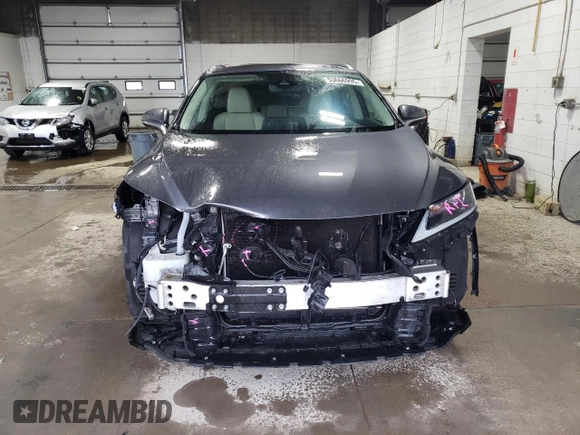 2021 Lexus RX with VIN 2T2HZMDA7MC278601, listed as a Copart auction lot 53666995 with 61,033 mi miles and Salvage Title. Bid and sale history available at carsss.com. Image 5.