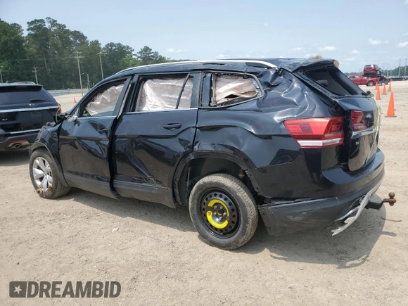 2018 Volkswagen Atlas SE z VIN 1V2DR2CA4JC540103, wystawiony jako Copart lot #58858405 z przebiegiem Nie podano mil oraz Szkoda całkowita • Salvage title. Historia ofert i sprzedaży dostępna na DreamBid. Obrazek 2.
