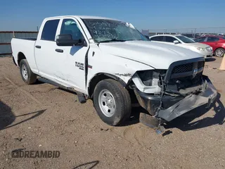 2019 Ram 1500 Tradesman z VIN 1C6RR6STXKS609893, wystawiony jako IAAI lot #42306742 z przebiegiem 106 827 mil mil oraz . Historia ofert i sprzedaży dostępna na DreamBid. Obrazek 1.