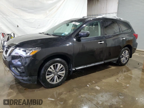 2020 Nissan Pathfinder S with VIN 5N1DR2AM8LC630903, listed as a Copart auction lot 48617505 with 61,288 mi miles and Clean title. Bid and sale history available at DreamBid. Image 1.