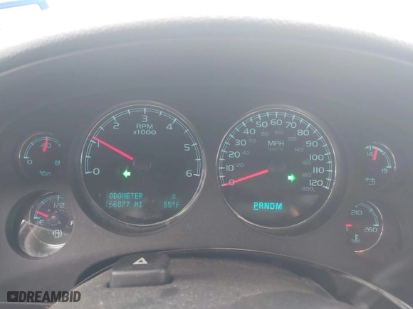 2013 Chevrolet Avalanche LTZ with VIN 3GNMCGE04DG109502, listed as a IAAI auction lot 41335363 with 166,877 mi miles. Bid and sale history available at carsss.com. Image 7.