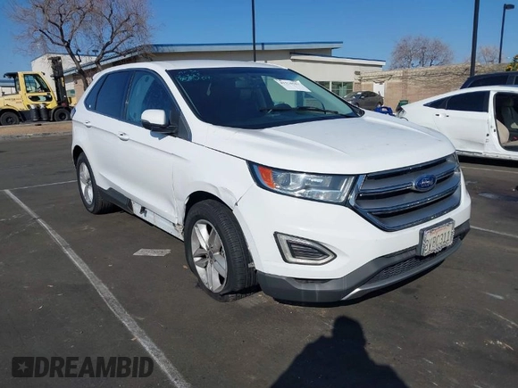 2018 Ford Edge SEL with VIN 2FMPK3J99JBC32874, listed as a IAAI auction lot 41516162 with 91,662 mi miles. Bid and sale history available at carsss.com. Image 1.
