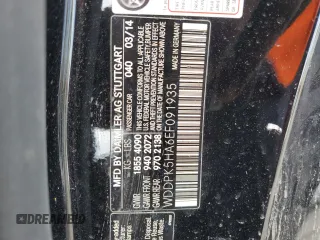 2014 Mercedes-Benz SLK 350 z VIN WDDPK5HA6EF091935, wystawiony jako Copart lot #62969735 z przebiegiem 72 049 mil mil oraz Szkoda całkowita • Salvage title. Historia ofert i sprzedaży dostępna na DreamBid. Obrazek 12.