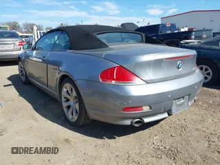 2007 BMW 6 Series 650i with VIN WBAEK13527CN80984, listed as a IAAI auction lot 41678742 with 110,278 mi miles. Bid and sale history available at carsss.com. Image 3.