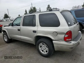 2002 Dodge Durango with VIN 1B4HR48N82F100912, listed as a Copart auction lot 58509495 with 195,039 mi miles and Salvage title. Bid and sale history available at DreamBid. Image 2.
