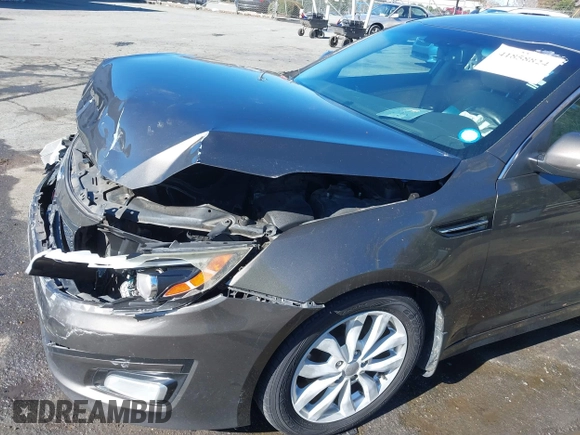 2014 Kia Optima EX z VIN 5XXGN4A78EG320367, wystawiony jako IAAI lot #41858824 z przebiegiem 216 987 mil mil oraz . Historia ofert i sprzedaży dostępna na DreamBid. Obrazek 18.