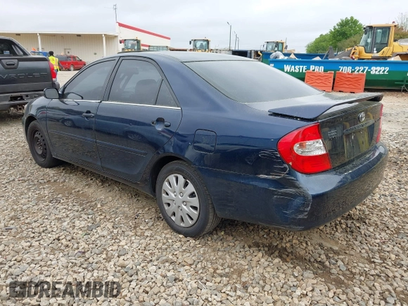 2003 Toyota Camry LE with VIN 4T1BE32K13U241259, listed as a IAAI auction lot 41907480 with 281,229 mi miles and . Bid and sale history available at DreamBid. Image 3.