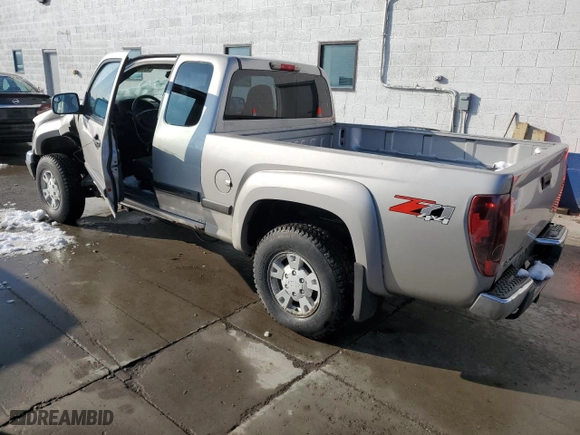 2006 Chevrolet Colorado Work Truck with VIN 1GCDT198368281437, listed as a Copart auction lot 45989235 with 185,247 mi miles and Salvage Title. Bid and sale history available at carsss.com. Image 2.