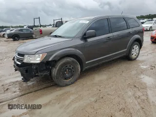 2014 Dodge Journey SE Plus with VIN 3C4PDCAB9ET181744, listed as a Copart auction lot 49532105 with 154,605 mi miles and Clean Title. Bid and sale history available at DreamBid. Image 1.